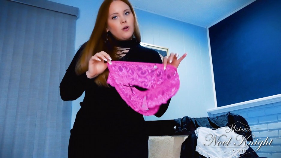 Mistress Noel Knight – Your New Sissy Maid Life for Me and Master